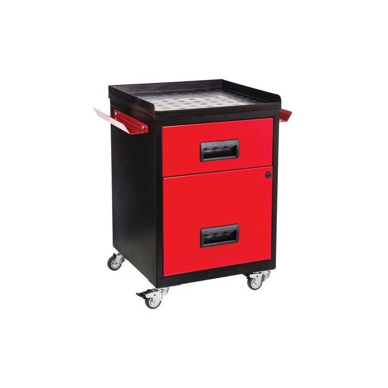 Pierre Henry - jamais utilise] Servante d'Atelier Mobile Taxi Roll 2 Tiroirs Sans Outils - A924081