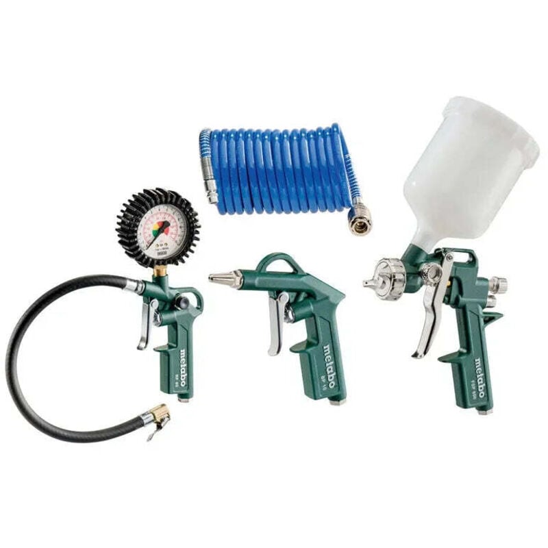 [Jamais Utilise] Set D'Outils Pneumatiques Metabo Lpz 4 Set