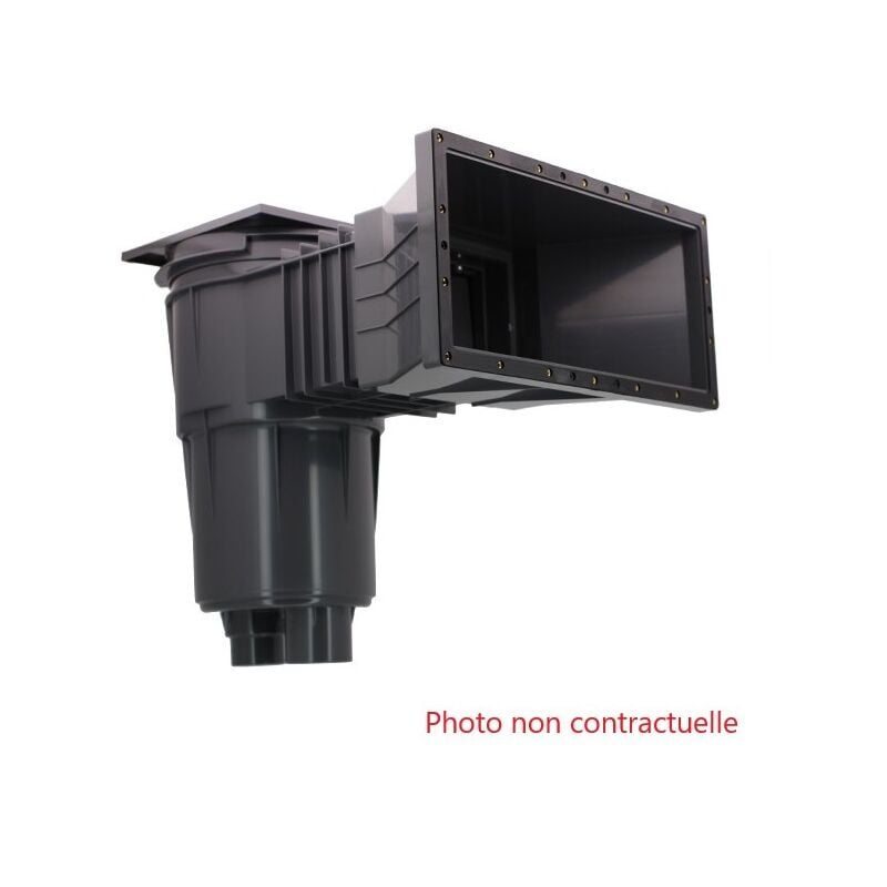 Sans Marque - jamais utilise] Skimmer pour Piscine Béton et Liner 17,5L Anthracite - pr 234XAN