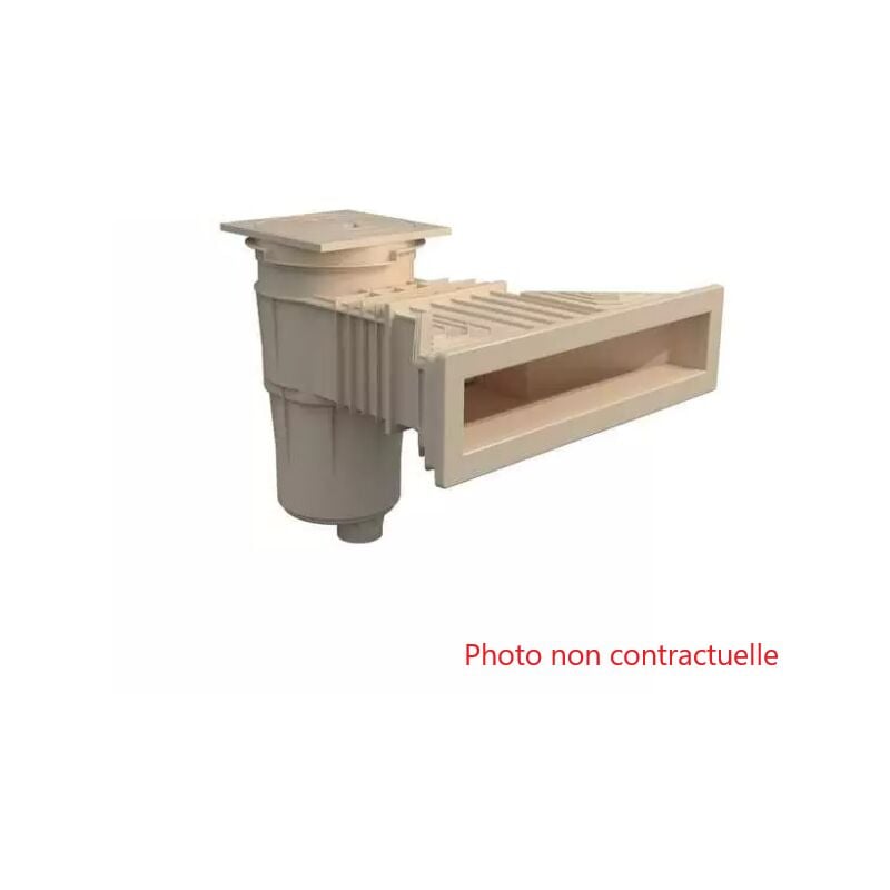 Sans Marque - jamais utilise] Skimmer pour Piscine Béton et Liner 17,5L Beige Sable - pr 234NSA