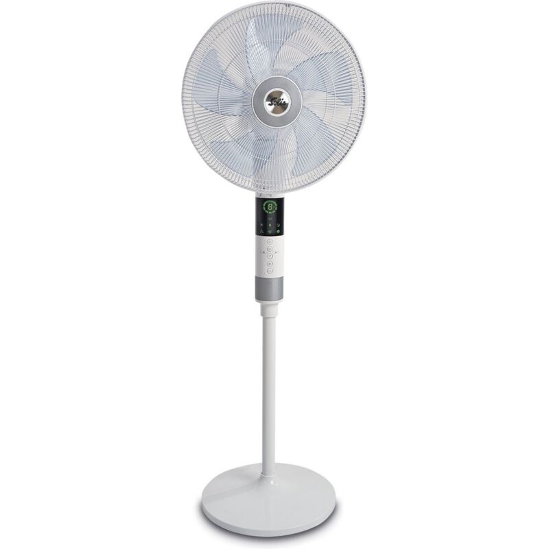 Solis - jamais utilise] Ventilateur sur pied Ventilateur sur pied Breeze 360° 7582 - Ventilateur avec télécommande - fonction minuterie - 140 cm de