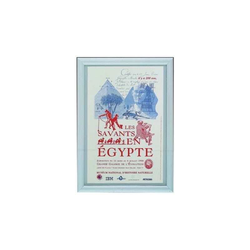 [JAMAIS UTILISÉ] Tableau d'affichage Planorga, surface Aluminium, Non magnétique 460mm x 340mm ( 1 )