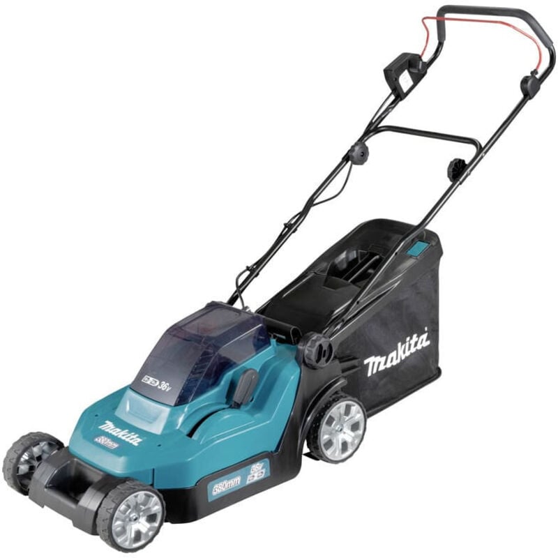 Tondeuse À Gazon 36V Lxt 900W (Solo) Largeur De Coupe 38 Cm - Makita Dlm382Z
