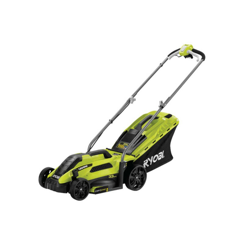 Tondeuse Électrique Ryobi 1300W Coupe 33Cm Rlm13E33S