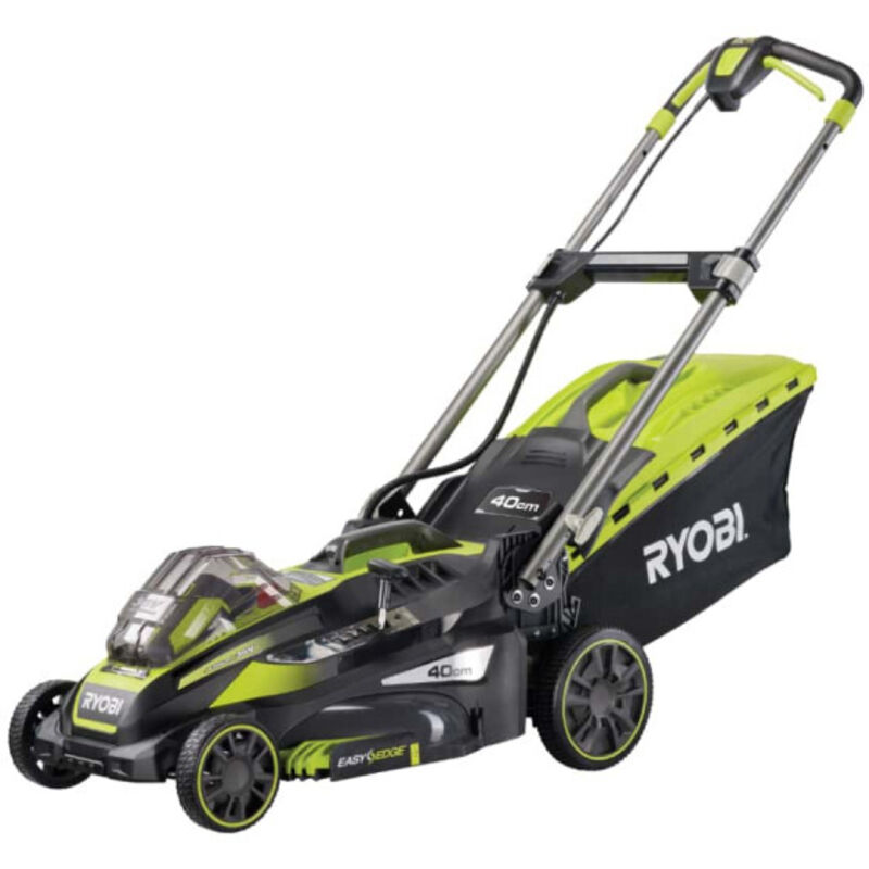 Tondeuse Tractée Ryobi 36V Lithiumplus - 1 Batterie 36V 5.0Ah Max Power - 1 Chargeur 1.7 Ah Coupe 40Cm Rlm36X41H50P
