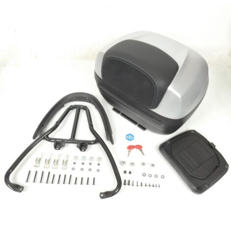 [JAMAIS UTILISE] Top case pour scooter Piaggio 300 MP3 HPE CM292706 Argent Comet