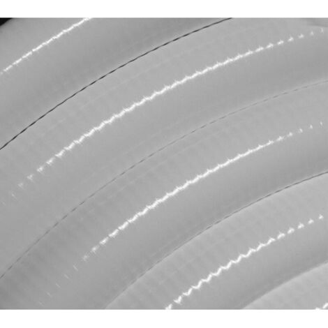 [JAMAIS UTILISE] Tuyau Flexible PVC Blanc HELIFLEX Spaflex Ø43.5mm Longueur 50m Pour Piscine et Spa - 12.520