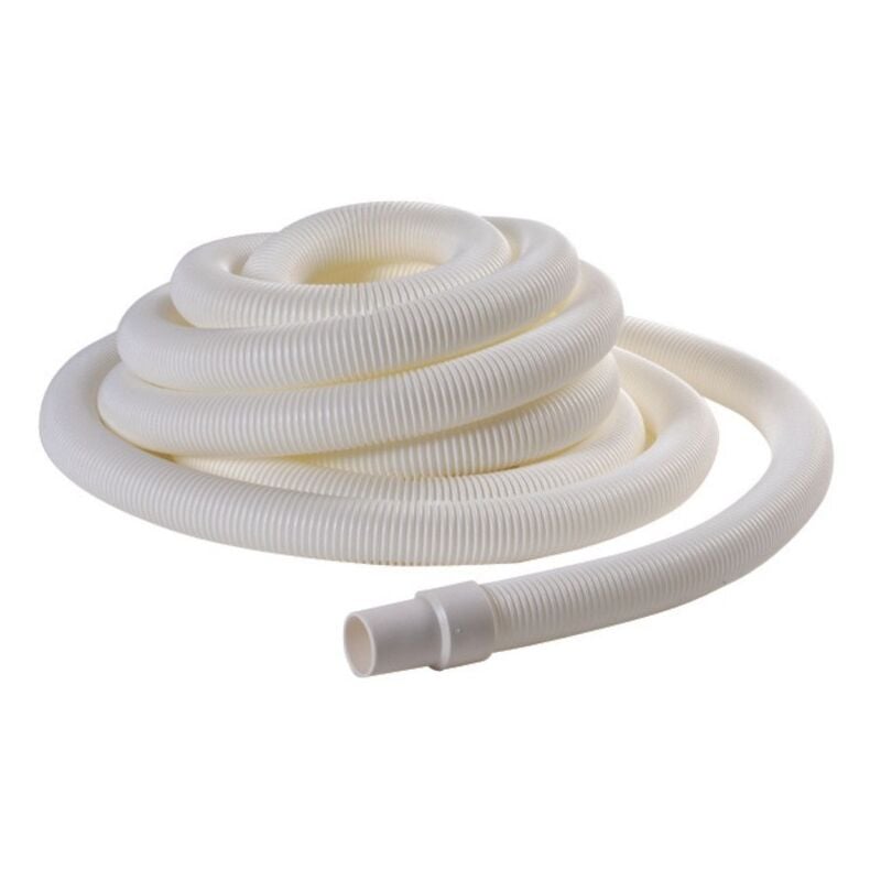 Sans Marque - jamais utilise] Tuyau Flottant Spiralé 15m Pour Nettoyage de la Piscine Ø38mm Blanc - 57505
