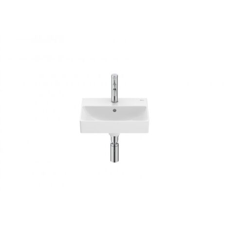 [JAMAIS UTILISE] Vasque Lavabo Mural ROCA Ona 40x32cm en Céramique Blanc Brillant - A32768D004