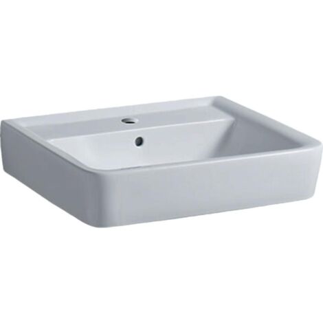 [JAMAIS UTILISE] Vasque Lavabo Plan GEBERIT Renova Céramique Blanc 600x480mm - 222260000