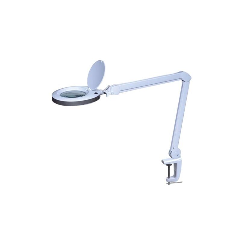 [JAMAIS UTILISE] Velleman Lampe loupe LED 8 Dioptre - 8 W - 60 Leds - Blanc