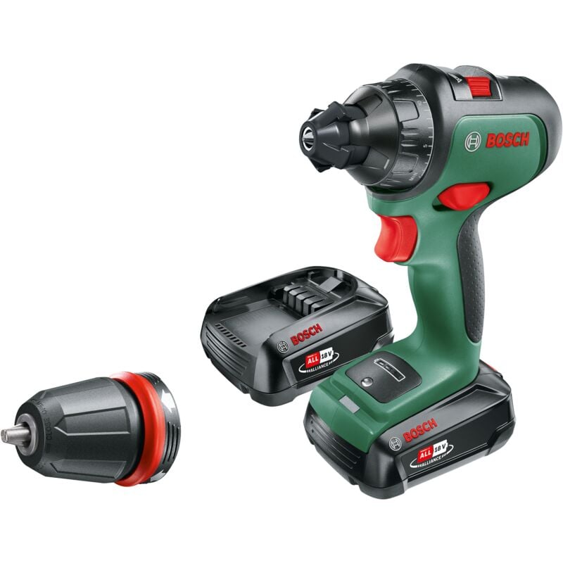[Jamais Utilise] Visseuse Sans Fil Bosch Advanceddrill 18 (2 Batteries, Système 18 Volts, Diamètre De Perçage Dans Le Bois 35 Mm)