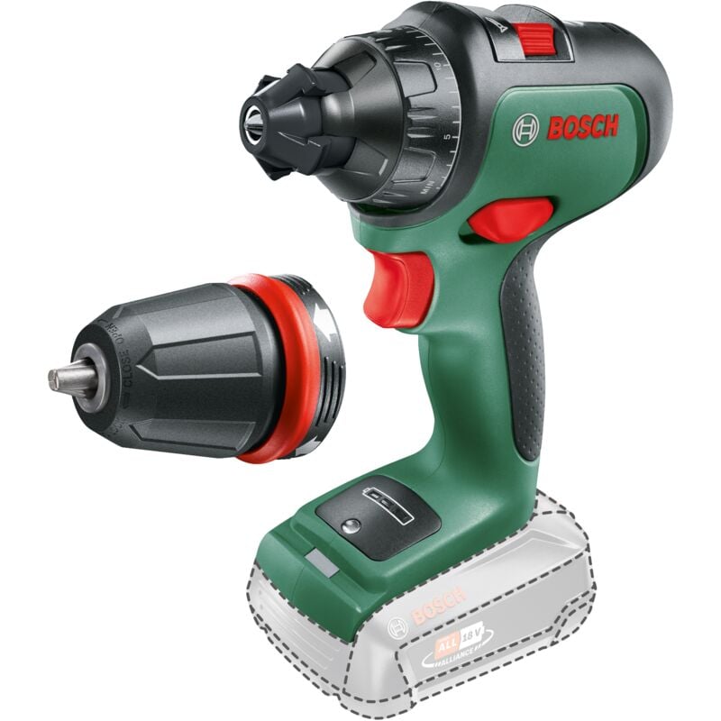 [Jamais Utilise] Visseuse Sans Fil Bosch Advanceddrill 18 (Sans Batterie, Système 18 Volts, Diamètre De Perçage Dans Le Bois 35 Mm)
