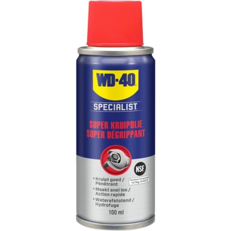 Wd-40 - jamais utilise] Specialist® Super Creep Oil - 100ml - Lubrifiant - Détache rapidement les pièces coincées