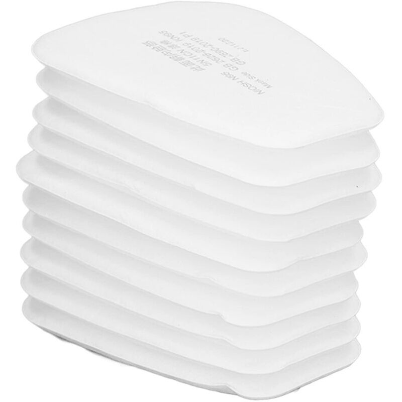 XVX - jamais utilisé] 50 Pièces 5N11CN Filtre Multicouche Structure Filtre à Particules pour 6100 6200, 6800, 7502 Série Gaz Respirateur Couverture