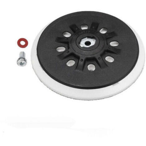 [JAMAIS UTILISÉ]150 mm (6 pouces) Plateau de ponage 8 trous compatible avec les ponceuses orbitales Bos ch Festool ETS 150, ETS EC 150, LEX 150, WTS 150/7 498987 (souple),pour Ponceuse Excentrique
