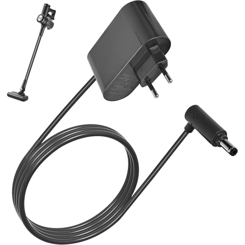 [NUNCA USADO] Cargador de 26,1 V para Dyson V6, V7, V8, DC58, DC59, DC61, DC62, SV03, SV04, SV05, SV06, SV07. Adaptador de CA para aspiradora Dyson
