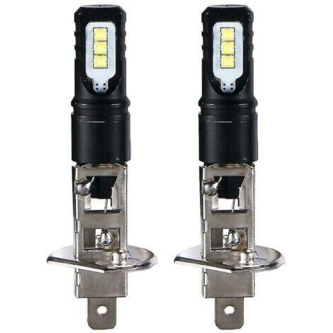 [JAMAIS UTILISÉ]2x H1 6000k Super Bright White 6000lm Drl Kit de phares à LED Faisceau de route