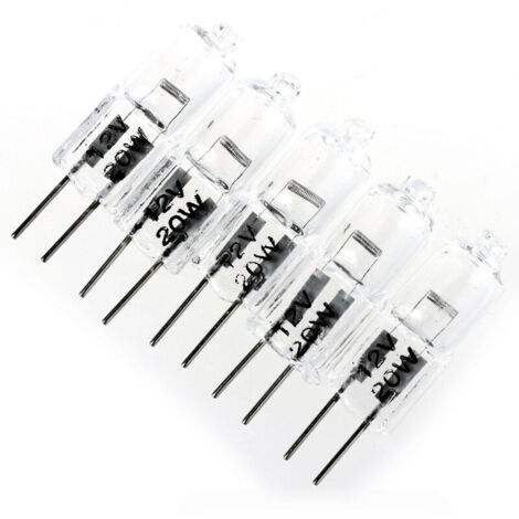 [JAMAIS UTILISÉ]5 X G4 20W 12V Ampoule Halogene Ampoules de Lampe