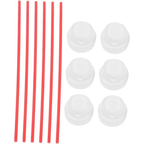[JAMAIS UTILISÉ]6 Ensembles Buse Aérosol Pailles pour Canettes Tubes D'extension pour Buse De Aérosol Buses De Peinture en Aérosol pour Les Canettes PVC