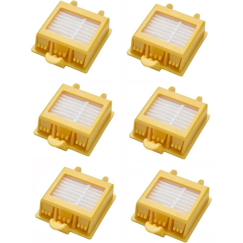 [NUNCA USADO] Kit de 6 filtros de repuesto para aspiradoras iRobot Roomba serie 700, 760, 770, 780, 790 y 700.