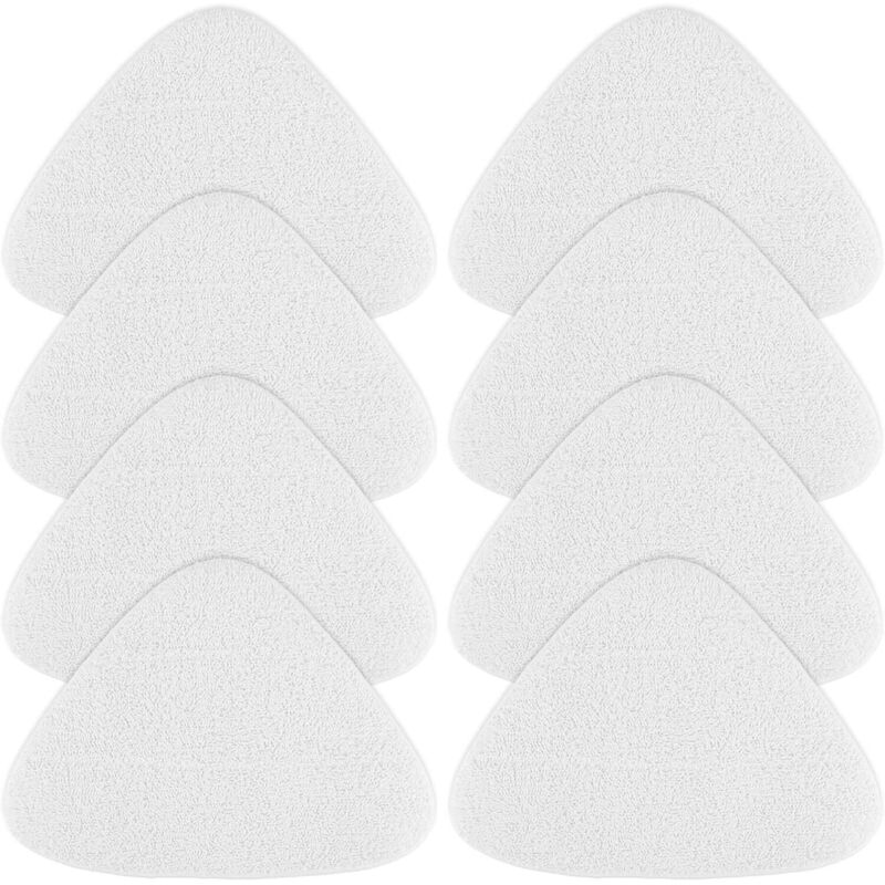 [NUNCA USADO] Recambio de 8 piezas para mopa de vapor Vileda, funda de microfibra compatible con las limpiadoras de vapor Vileda Steam y Vileda Steam