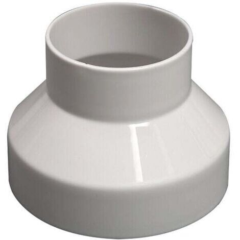 [JAMAIS UTILISÉ]Adaptateur de conduit , adaptateur pour ventilateur d'extraction, réducteur de conduit de ventilation (200 mm à 150 mm)