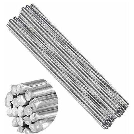 [JAMAIS UTILISÉ]Baguette de Soudure, 50 pièces électrodes de soudage soudure en aluminium à basse température de 2,0 mm - Tiges de soudure faciles à fondre - Résistance à la corrosion (50 cm)