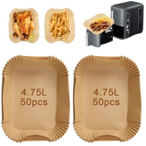 [JAMAIS UTILISÉ]Baketron 100PCS Ninja Double Stack XL 9.5L Papier Cuisson Liners for SL400EU,Ninja Double Stack XL Accessoires Papier Sulfurisé Liners