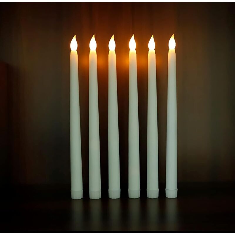 Dpzo - jamais UTILISÉ]Bougies à Led sans Flamme, Bougie Électrique, Bougies Lampe pour l'Assomption/Anniversaire/Noël/la Toussaint/Dîner aux