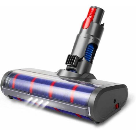 [JAMAIS UTILISÉ]Brosse de Nettoyage Douce avec Lumière LED - Accessoire de Tête de Nettoyage Compatible avec les Aspirateurs à Main sans Fil Dyson V11 V10 V8 V7 pour Parquet