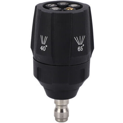 [JAMAIS UTILISÉ]Buse de nettoyeur haute pression 5 en 1, tête de pulvérisation multi-rotation réglable à 360 degrés, connecteur rapide 1/4 pouce