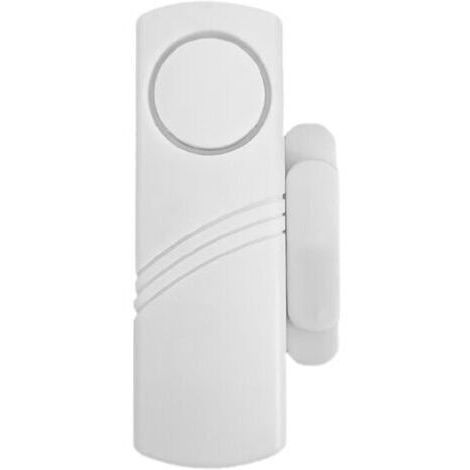 [JAMAIS UTILISÉ]Capteurs d'alarme de fenêtre Systèmes d'alerte de porte Alarmes de fenêtre de porte Alarme de Protection contre les invasions de maison, arrêt de porte sans fil, Installation facile po