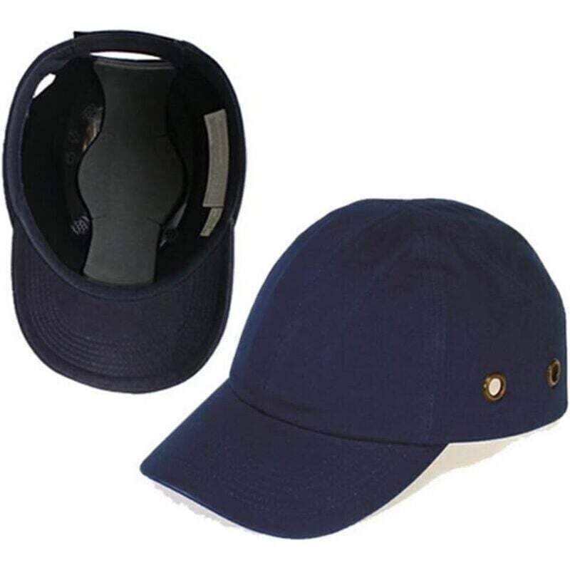 [JAMAIS UTILISÉ] Casquette de Protection Respirant Casque de Chantier Léger Protection Tête Atelier Equipement de Sécurité Travail Anti Chute pour