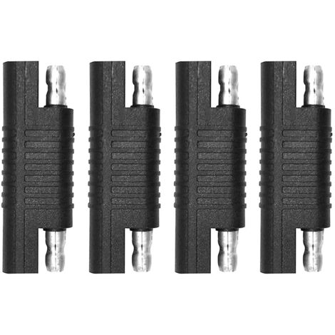 [JAMAIS UTILISÉ]Connecteur inversé SAE, adaptateur de polarité inversée SAE, connecteur de câble d'extension à déconnexion rapide pour panneau solaire, chargeur de batterie, automobile. (4 pièces)