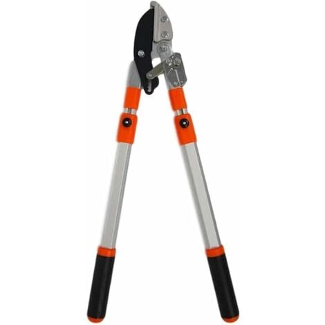 [JAMAIS UTILISÉ]Coupe Branches à Crémaillère - Télescopique à Cran - Coupe Branches Aluminium - Cisaille Coupe Branches Professionnel