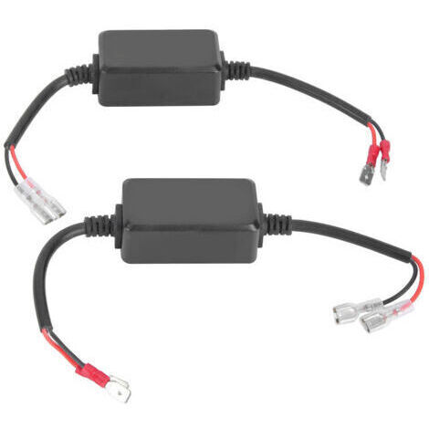 [JAMAIS UTILISÉ]Décodeur de lumière LED pour voiture H1/H3, annuleur sans erreur, résistances Anti-scintillement