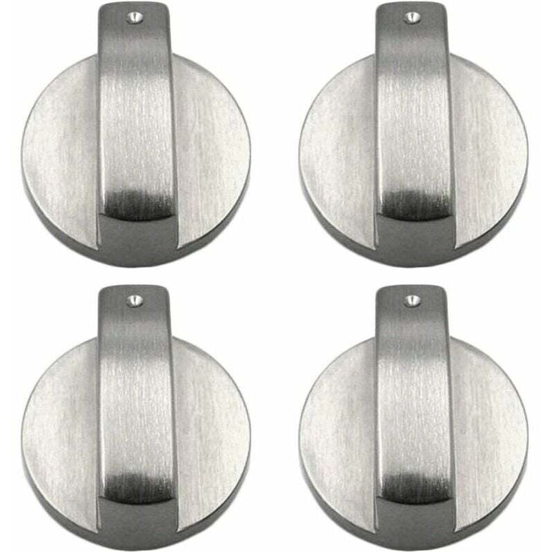 [NUNCA USADO] INHHUB - 4 perillas de metal para estufa de gas, 6 mm