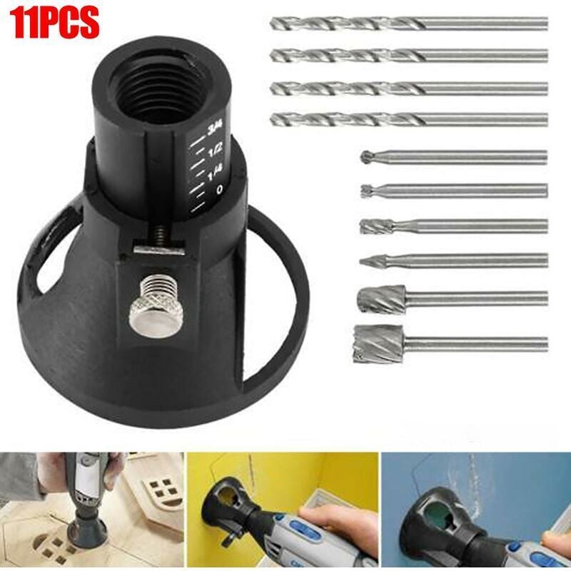 Image of [NEUWERTIG] INHHUB Zubehör Schleifen Grat Holz Rotationsdateien Werkzeugsätze thsinde-INHHUB