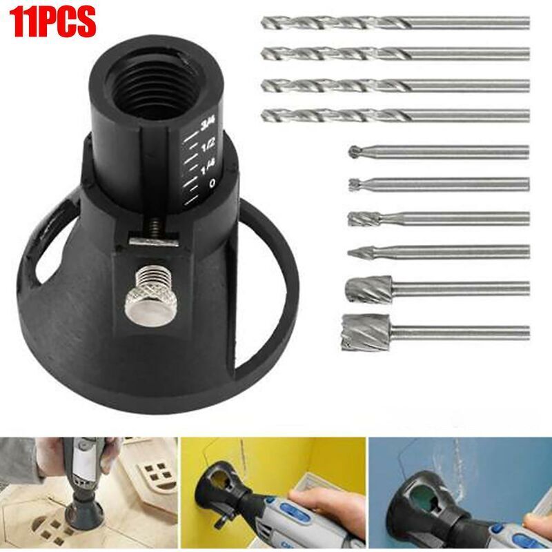 [NUNCA USADO] Accesorios INHHUB Fresas de amolar Limas rotativas de madera Juegos de herramientas thsinde-INHHUB