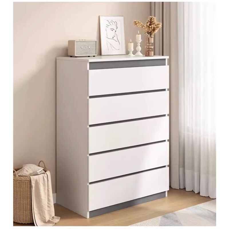 Jamais utilisé] Dpzo Commode Blanc 60x36x103 cm Bois d'ingénierie