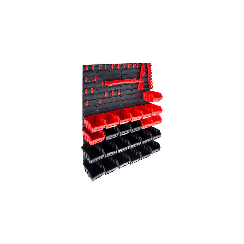 Jamais utilisé] Dpzo Kit de bacs de stockage avec panneaux muraux 96 pcs Bleu