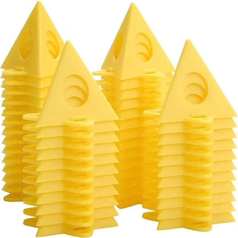 Image of [NEUWERTIG] INHHUB 20er-Pack Schranklackstützen für Schranktürerhöhungen-INHHUB