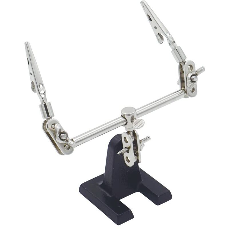 [NUNCA USADO] Herramienta de mano ajustable INHHUB: sujeta placas de circuito impreso (PCB) y proyectos en la posición exacta para soldar, ensamblar