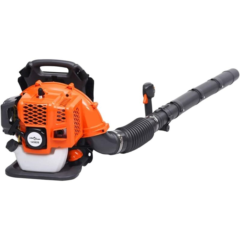 Jamais utilisé] Dpzo Souffleur à Feuilles à Dos à Essence Aspirateur Broyeur de Feuilles Souffleur à Air Portatif Allée Jardin Patio Extérieur 900