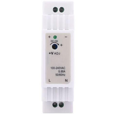[JAMAIS UTILISÉ]DR-15-12 Alimentation à découpage à sortie unique sur rail DIN 12V 1,25A 15WDR-15-12