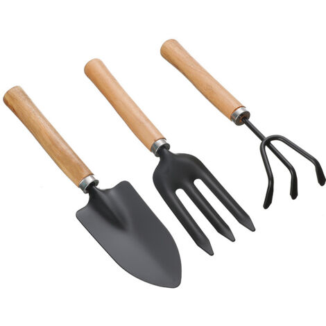 [JAMAIS UTILISÉ]Ensemble d'outils de jardin multifonctionnels de 3 pièces, outils de haute qualité et durables