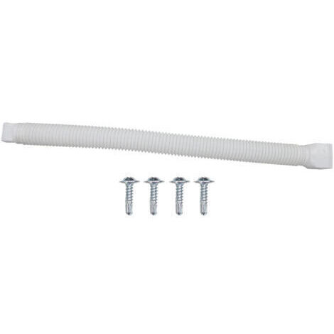 [JAMAIS UTILISÉ]Extensions de Tuyau de Descente de Gouttière Rallonge de Tuyau de Descente Rétractable Rallonge de Tuyau de Descente Flexible Accessoires de Bec de Descente Fournitures de (Blanc)