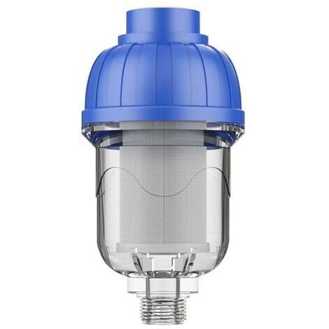[JAMAIS UTILISÉ]Filtre à sédiments réutilisable 1/2", filtre à sédiments rotatif, filtre à eau en maille d'acier inoxydable 316 de 40 µm, convient aux lave-linge et aux chauffe-eau
