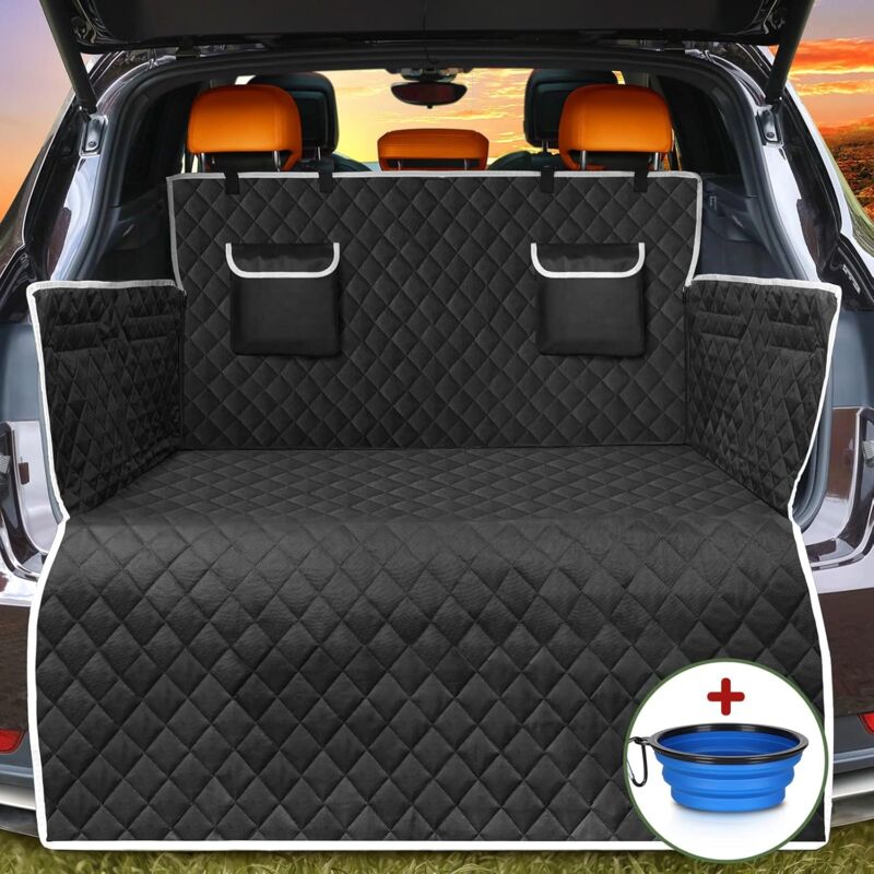 Jamais UTILISÉ]Housse de protection de coffre de voiture pour voiture universelle et tapis de coffre de chien suv Housse de voiture imperméable et